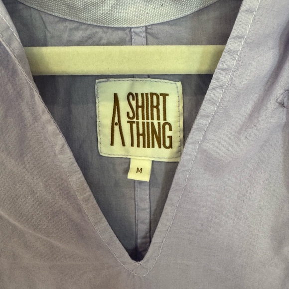 A SHIRT THING Penelope Top in Lilac - Picture 3 of 3